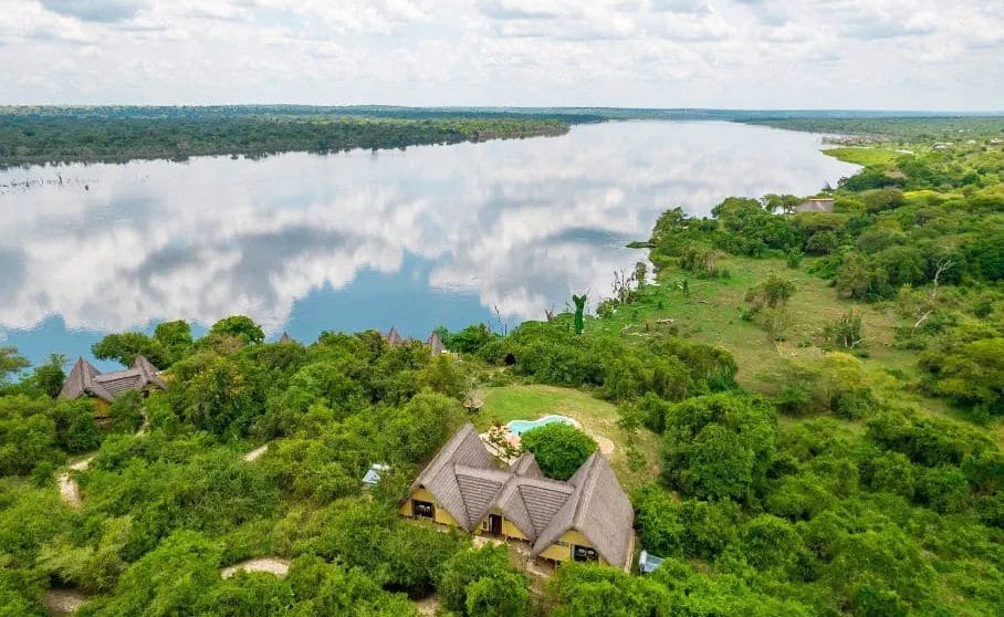 Nile Safari Lodge Family Banda außen Family Banda, Nile Safari Lodge