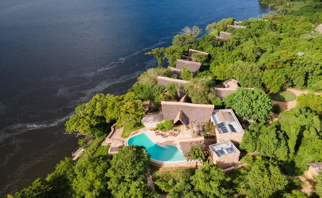 Nile Safari Lodge Gesamtansicht