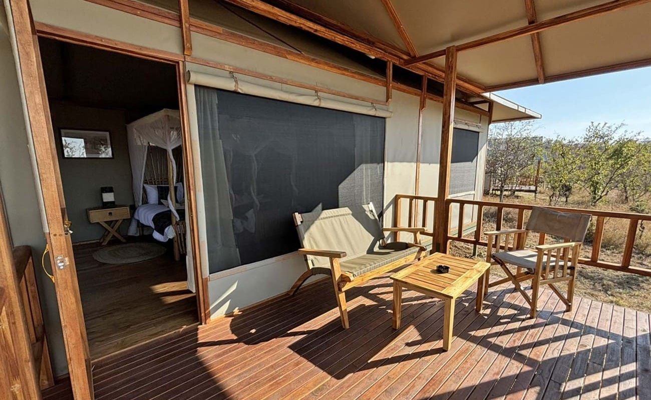 Veranda Zelt Tarangire View Camp