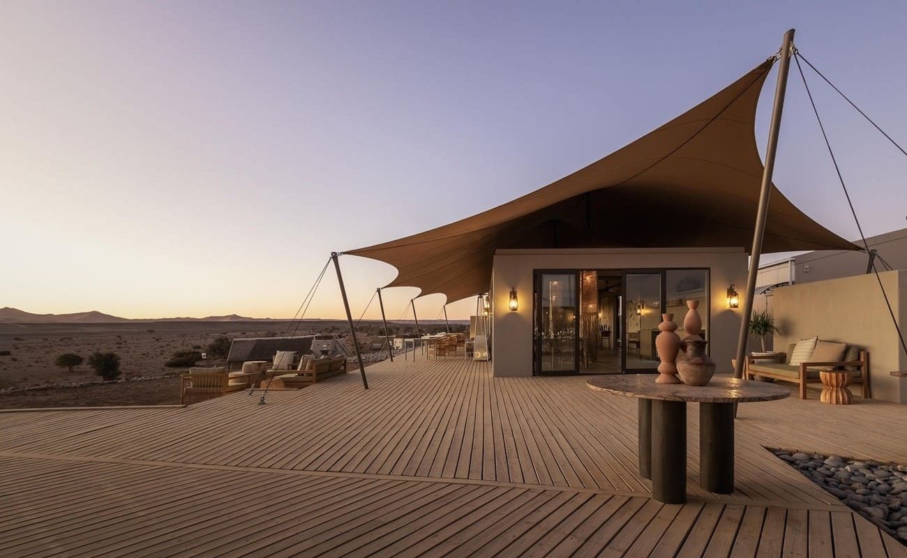 Haupthaus Kulala Desert Lodge