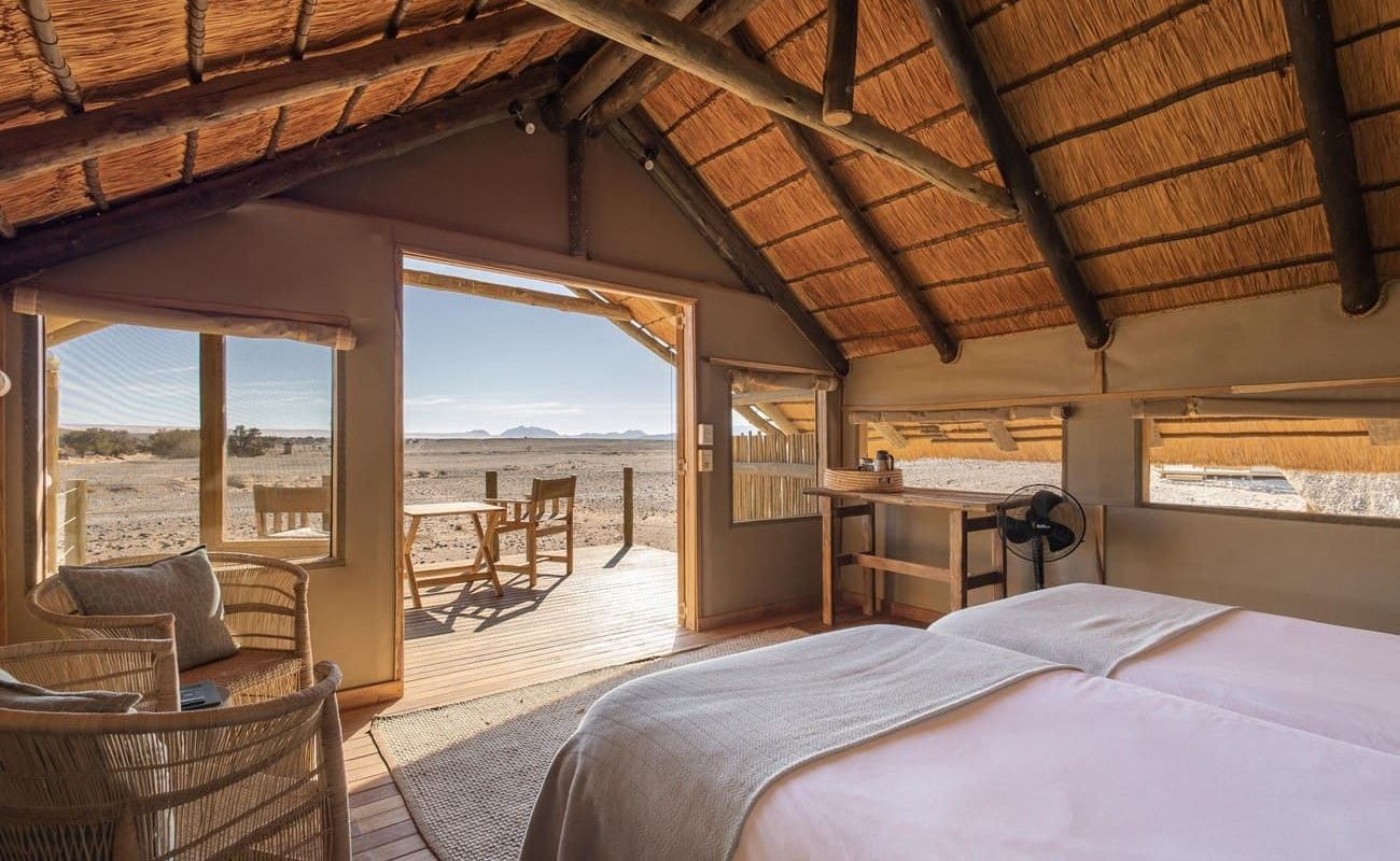 Zelt Kulala Desert Blick Veranda