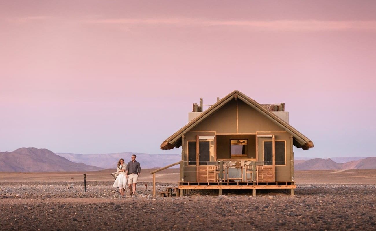 Zelt Kulala Desert von außen