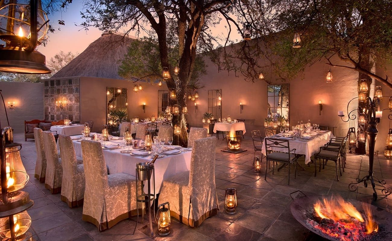 Ngala Safari Lodge Dinner