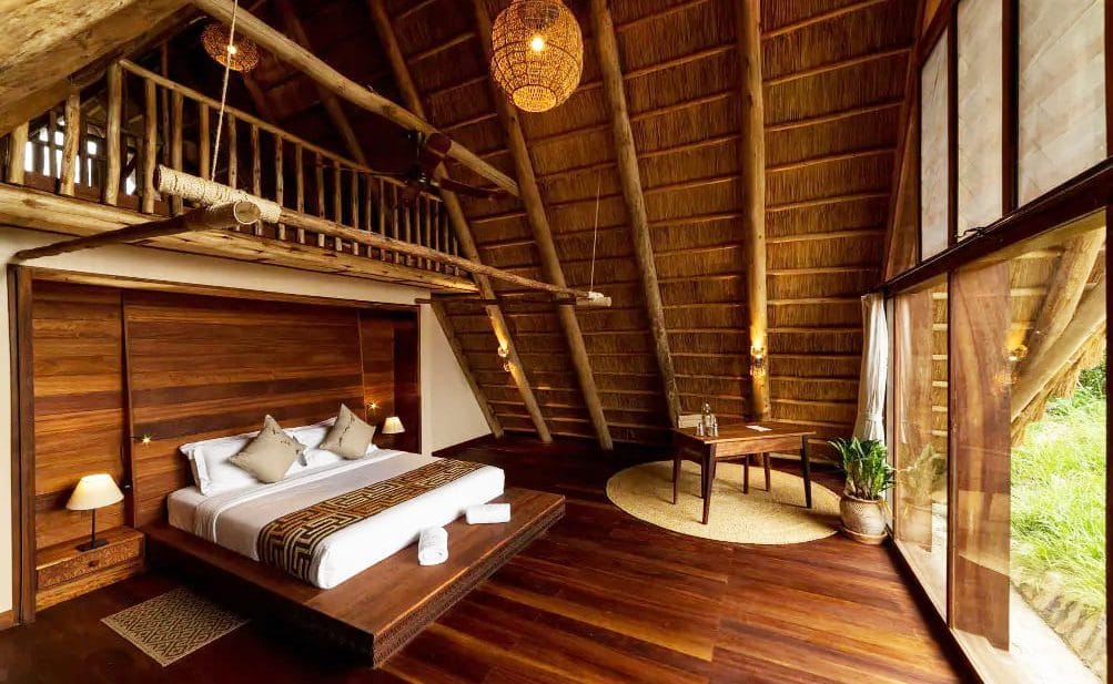 nile safari lodge family banda In einer Family Banda der Nile Safari Lodge