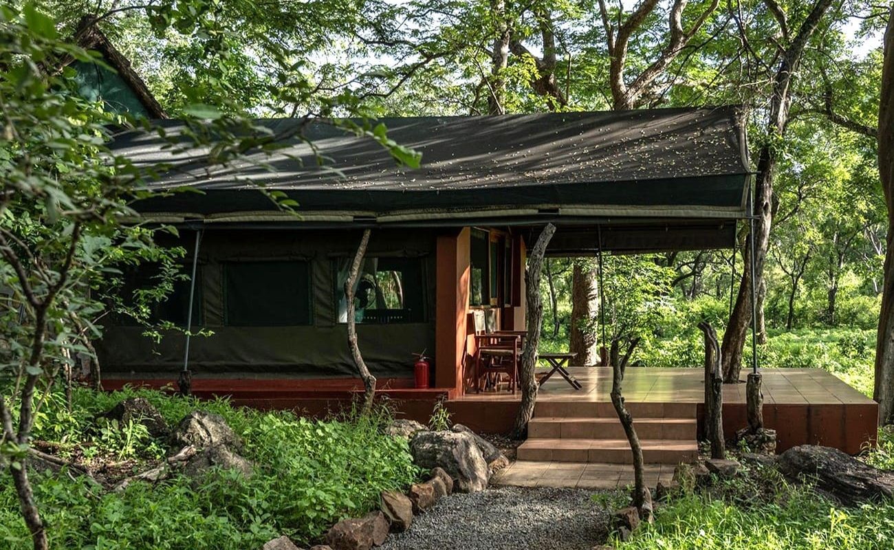 Große Malawi Rundreise thawale Zelt Zelt Thwale Tented Camp