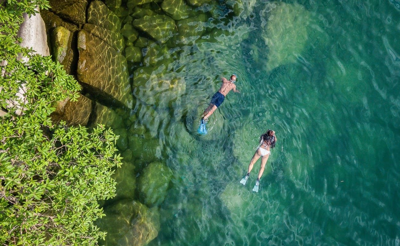 Malawi Süden Lake Malawi Schnorcheln Lake Malawi Schnorcheln im Lake Malawi