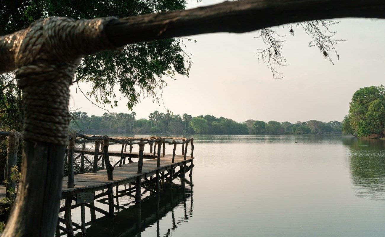 Mvuu Lodge Bucht Blick auf den Shire River, Mvuu Lodge