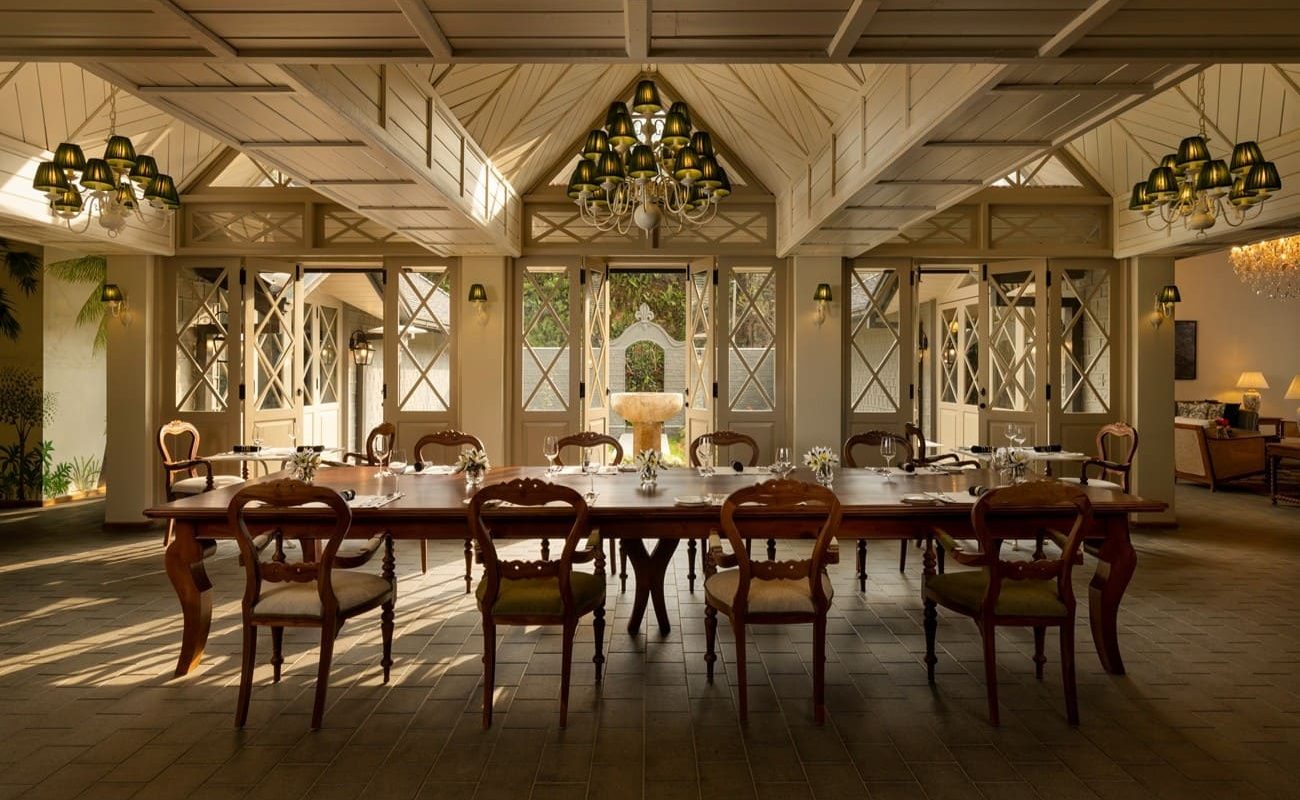 Uga Halloowella Speiseraum