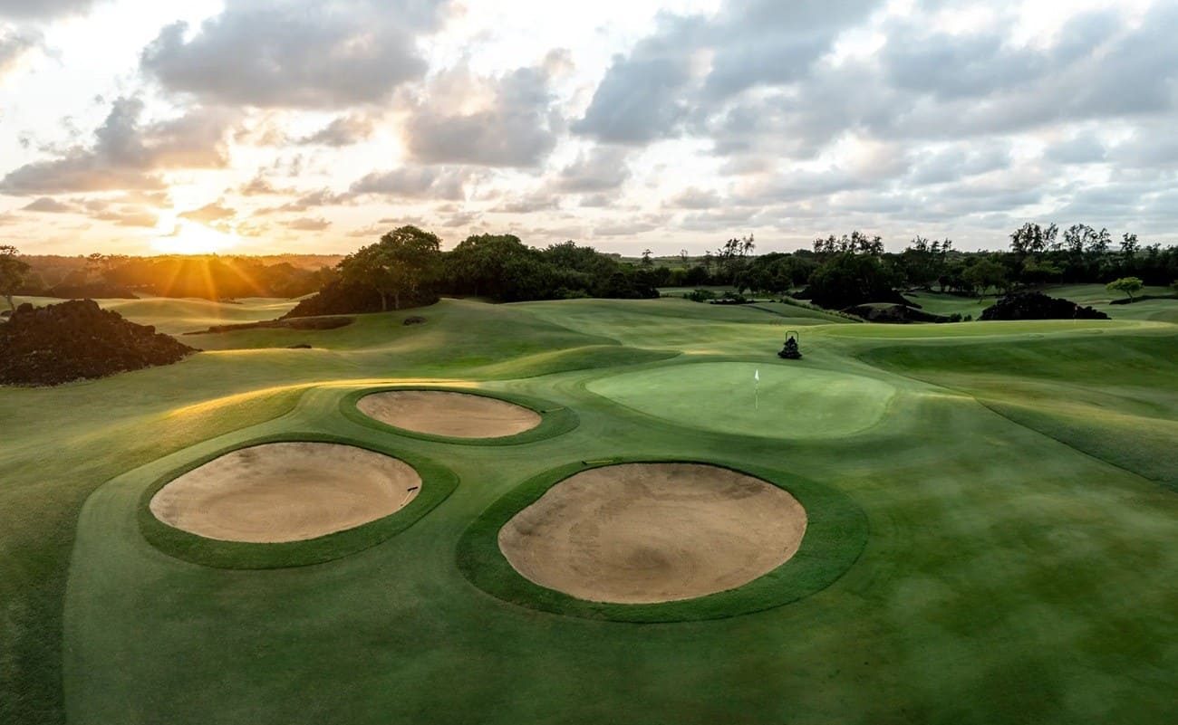Links Golfplatz Belle Mare Plage Mauritius
