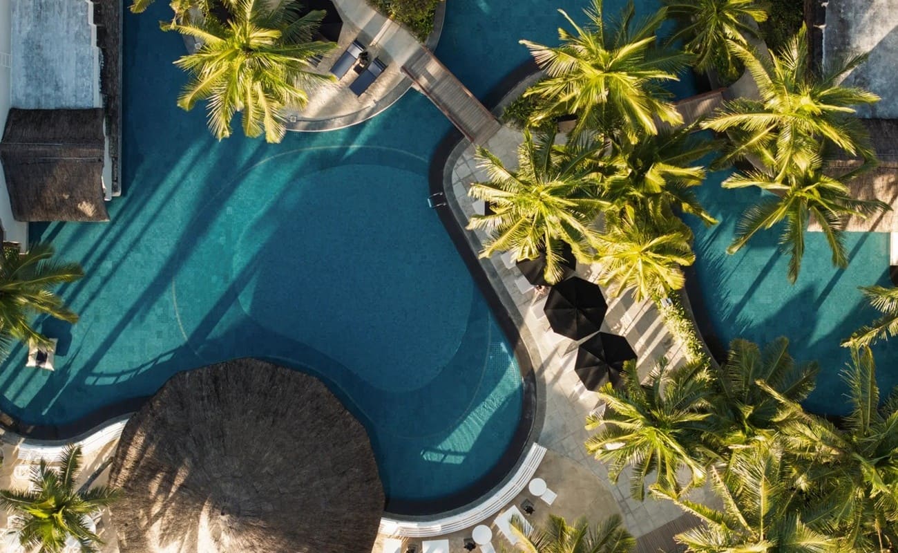 Poollandschaft Belle Mare Plage