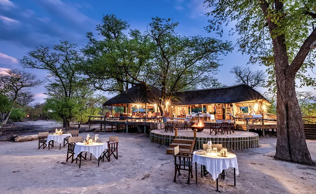 Elephant Pan Haupthaus Haupthaus von Elephant Pan, Botswana
