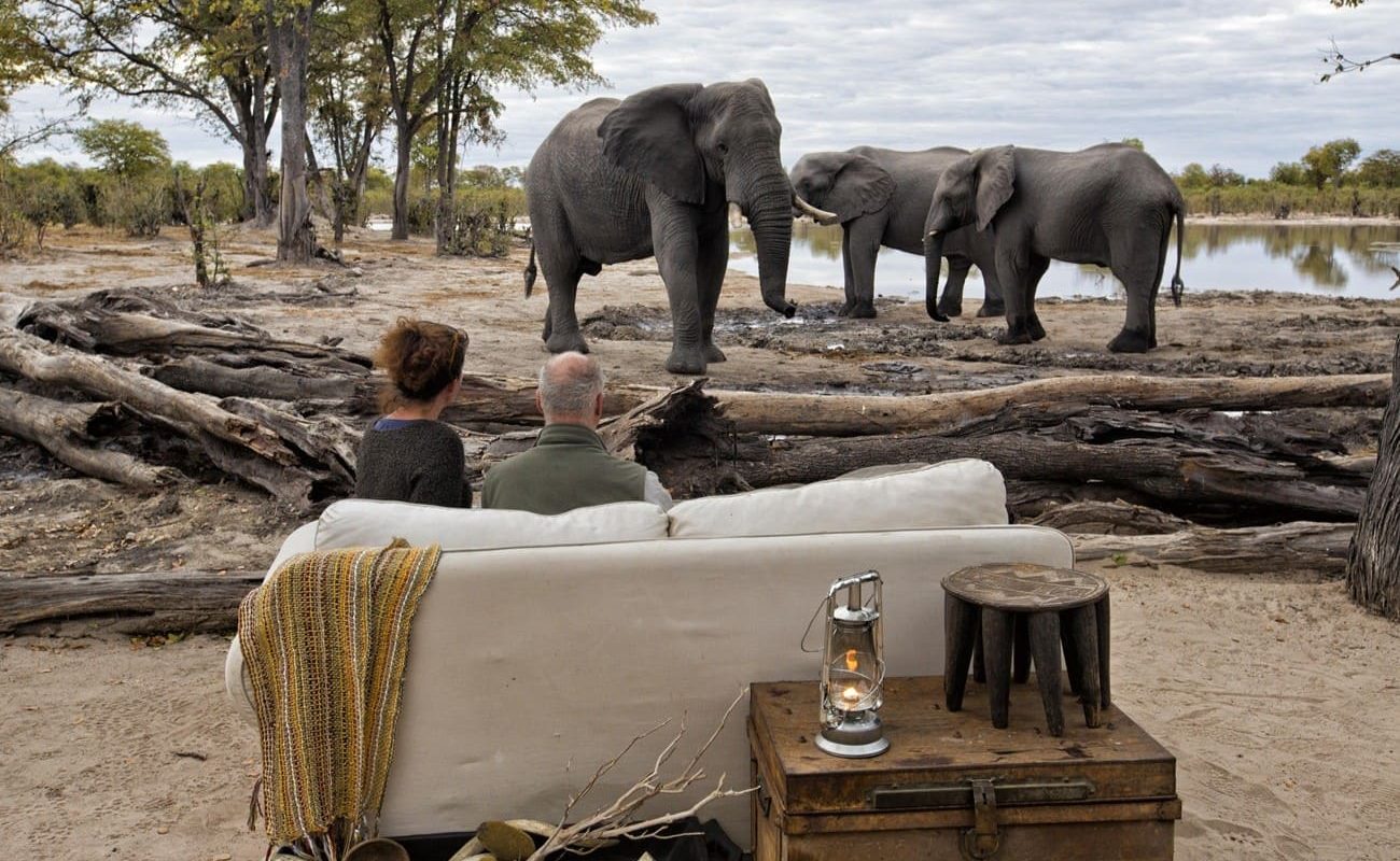 Elephant Pan Sundowner Sundowner mit Elefant, Elephant Pan