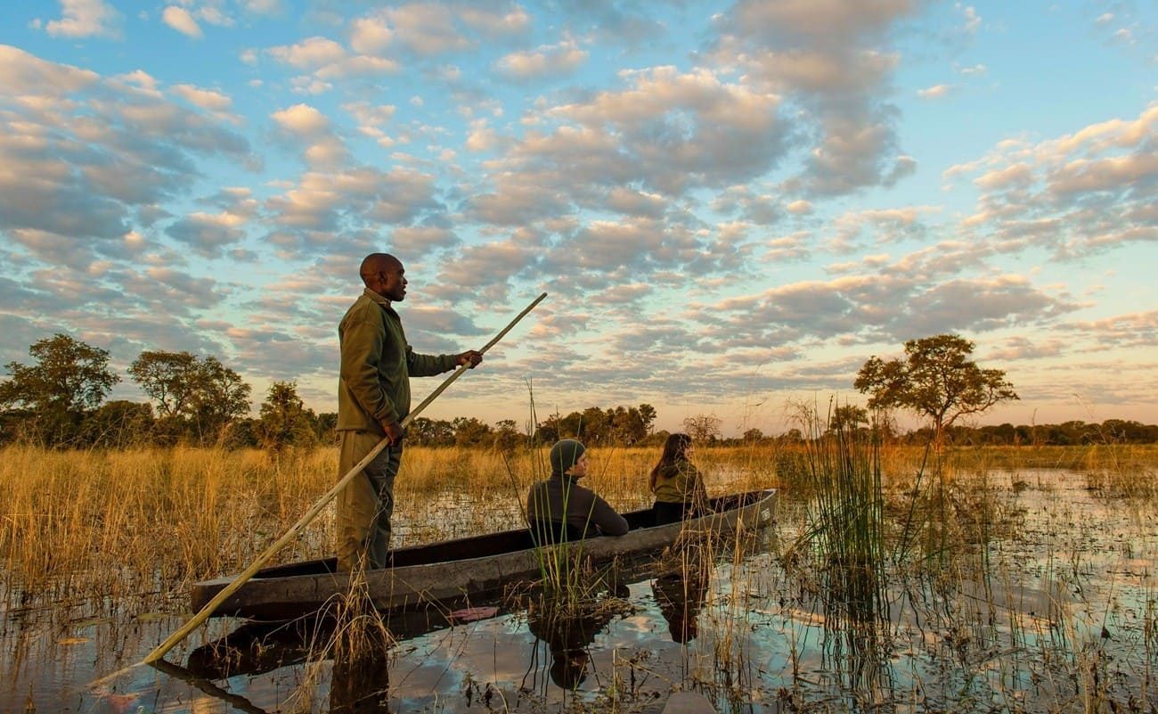 Mokolwane Mokoro Mokorotour bei Mokolwane