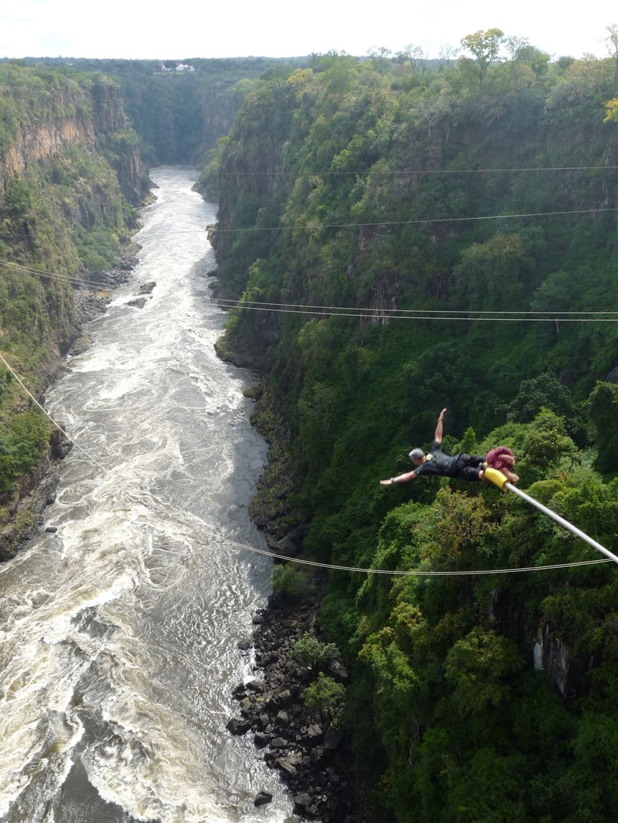 Bungeejumping Victoria Falls