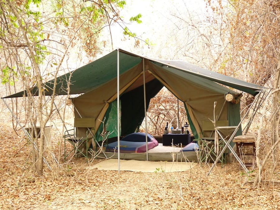Fly Camping Sambia