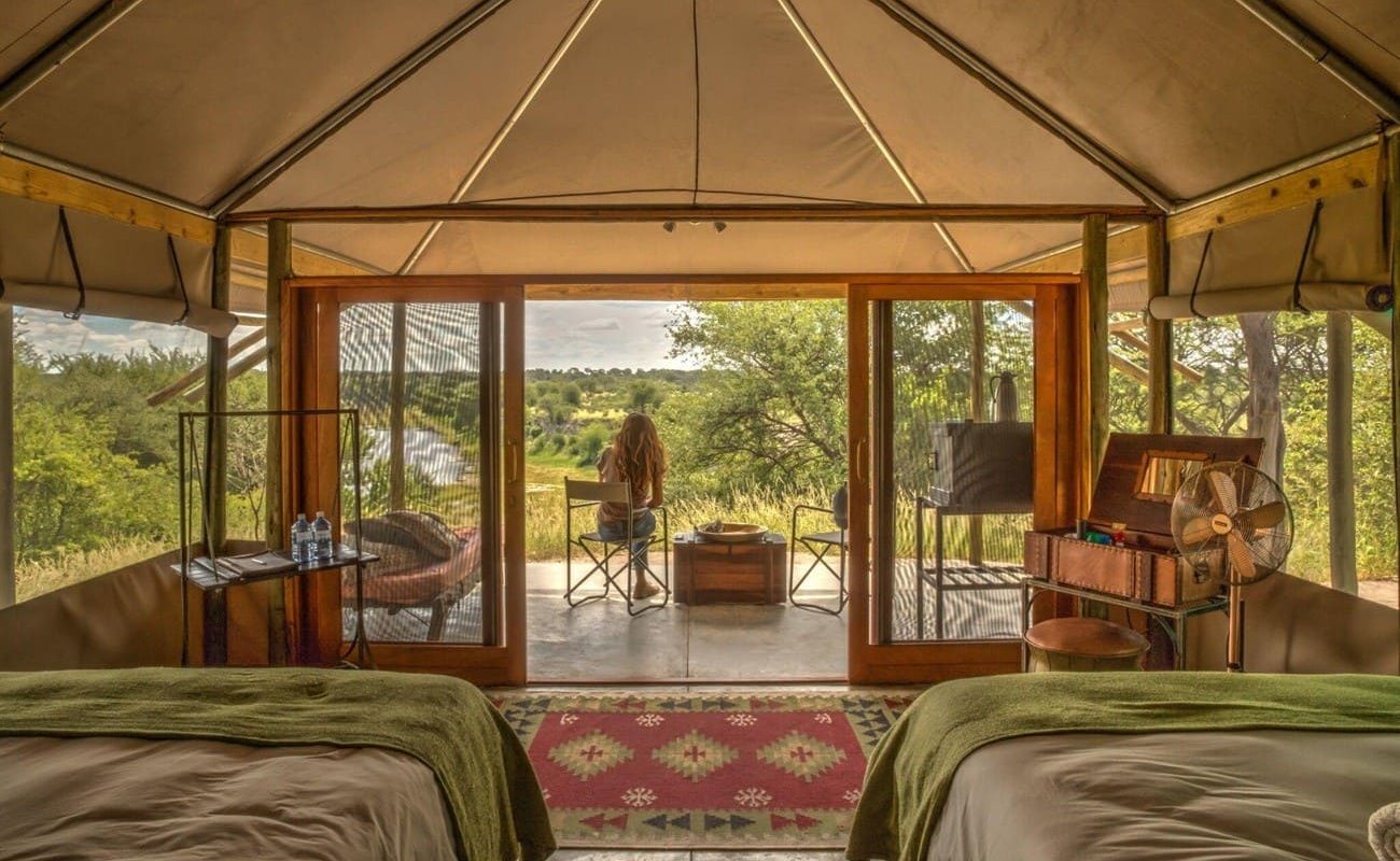 Meno a Kwena Zelt Luxuszelt Meno a Kwena