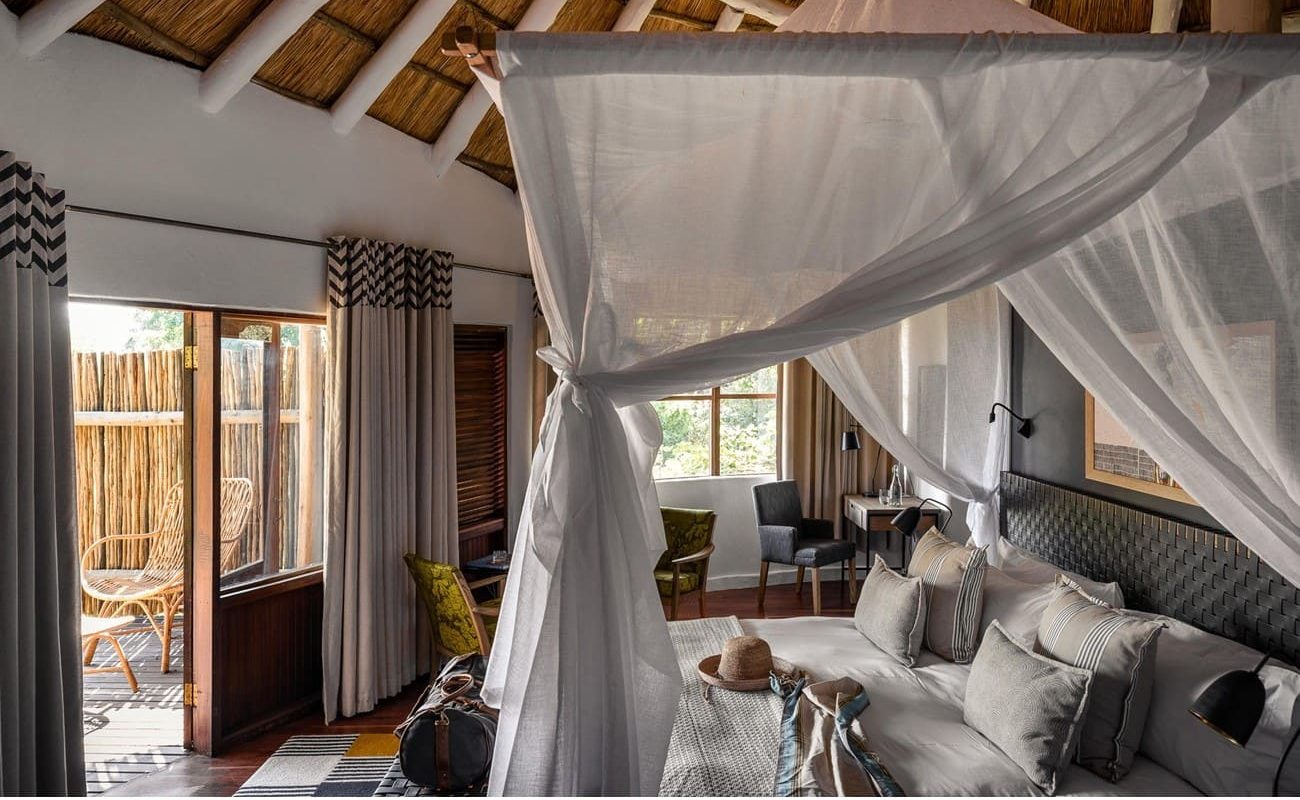 Sambia Botswana Luxussafari Sussi Chuma Treehouse