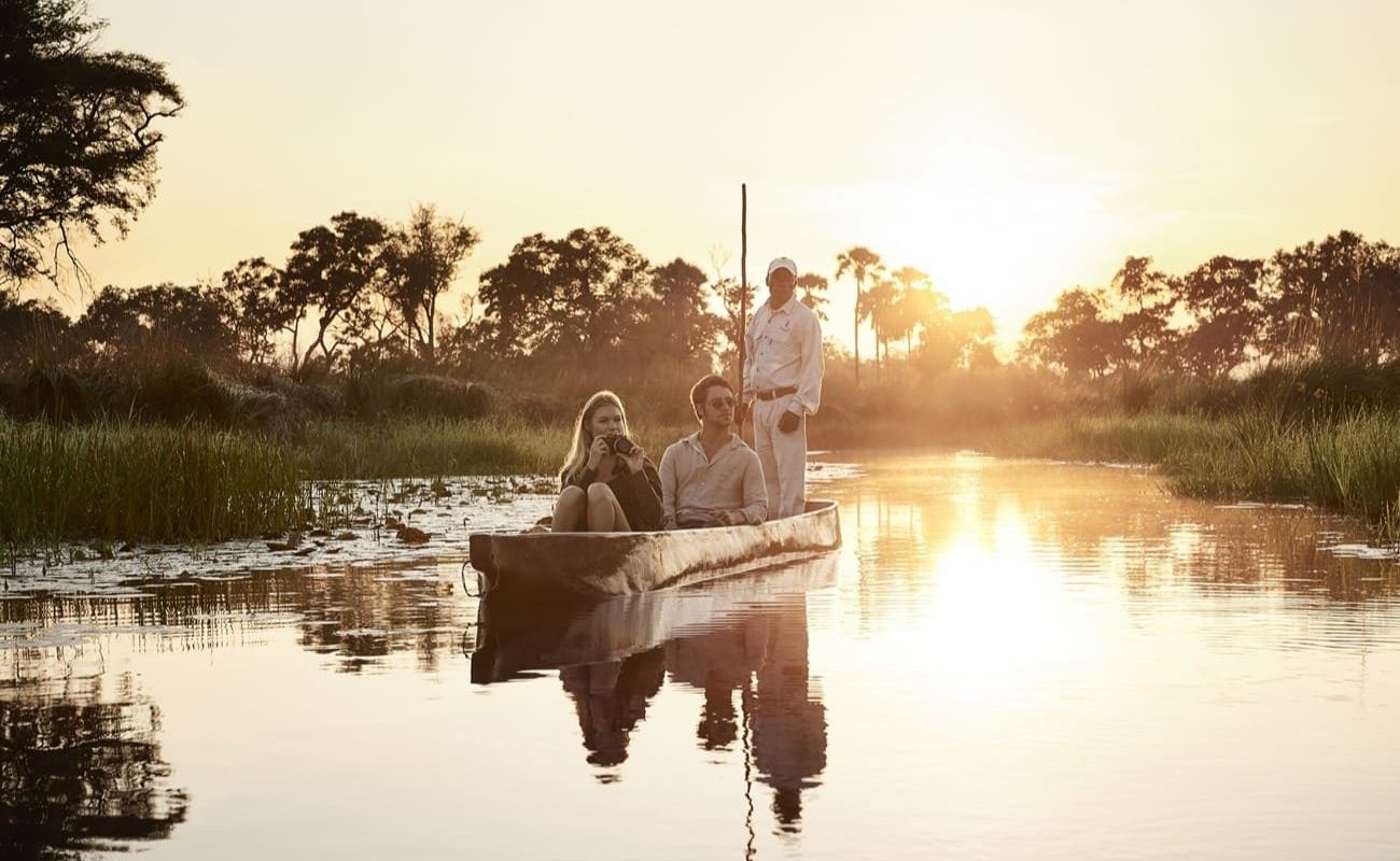 Sanctuary Baines Lodge Mokoro Mokoro Tour Moremi Baines Sanctuary