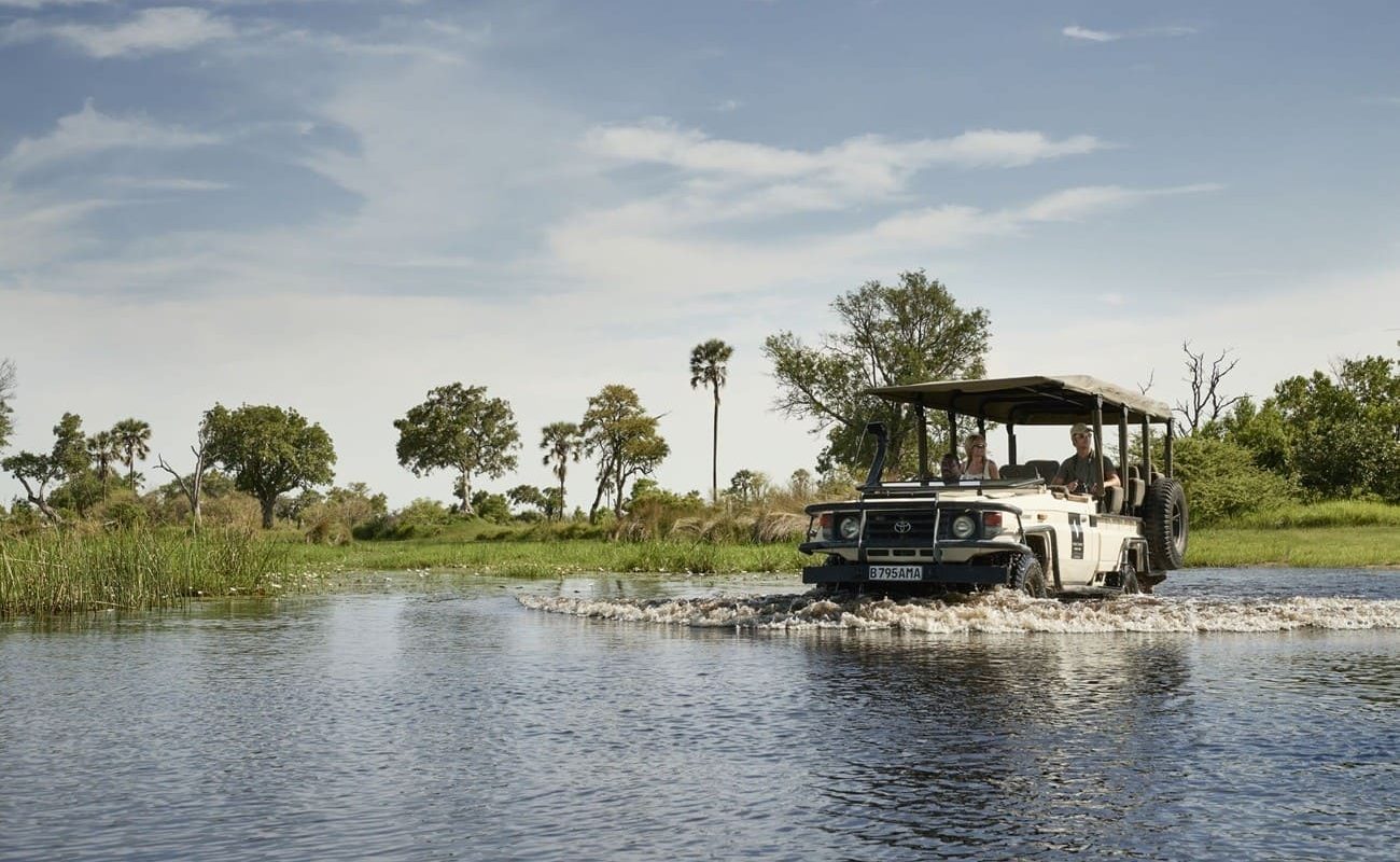 Sanctuary Baines Lodge Pirschfahrt Pirschfahrt Baines Camp Botswana