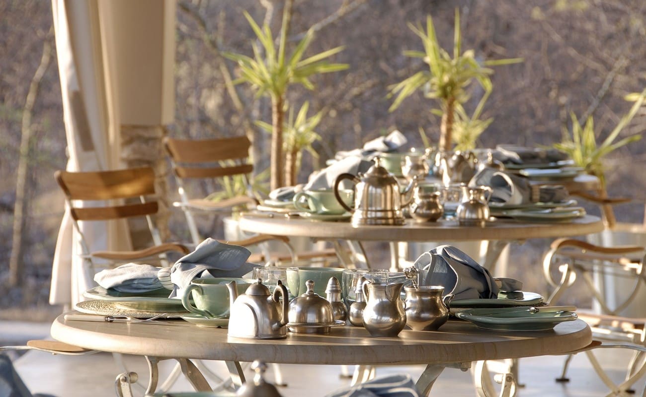 Dinner in the Outpost Mushara