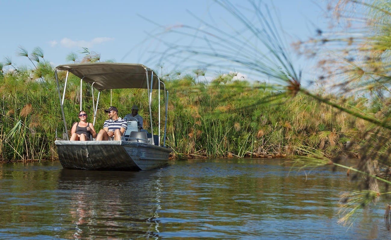 Bootstour durch das Okavango Delta