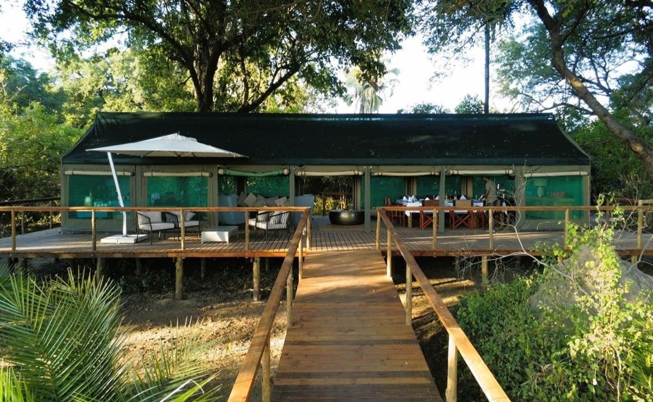 Haupthaus Kala Camp, Botswana
