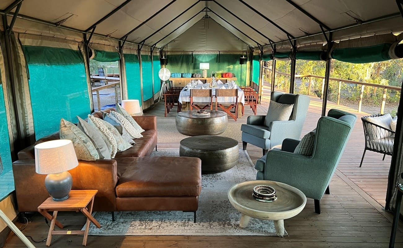 Messzelt Kala Camp Botswana