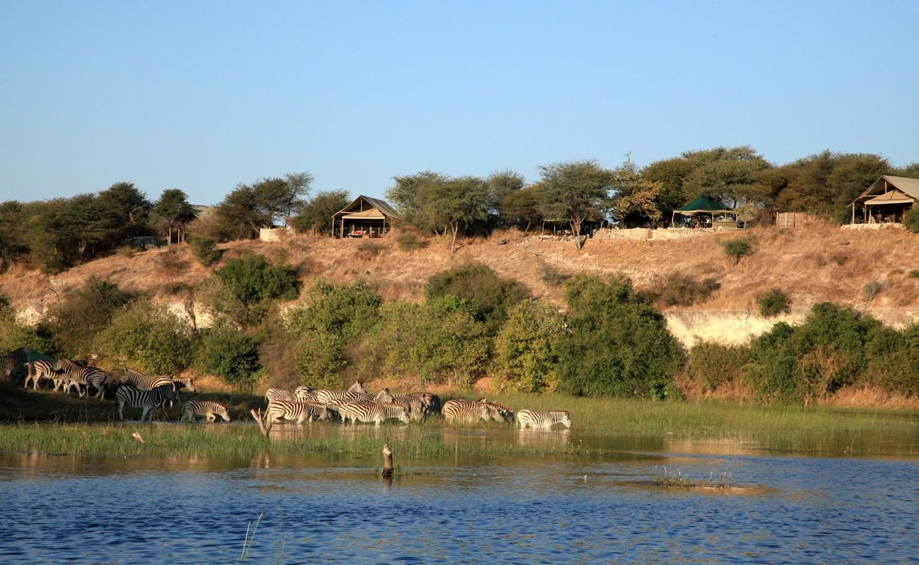Landschaft am Boteti River