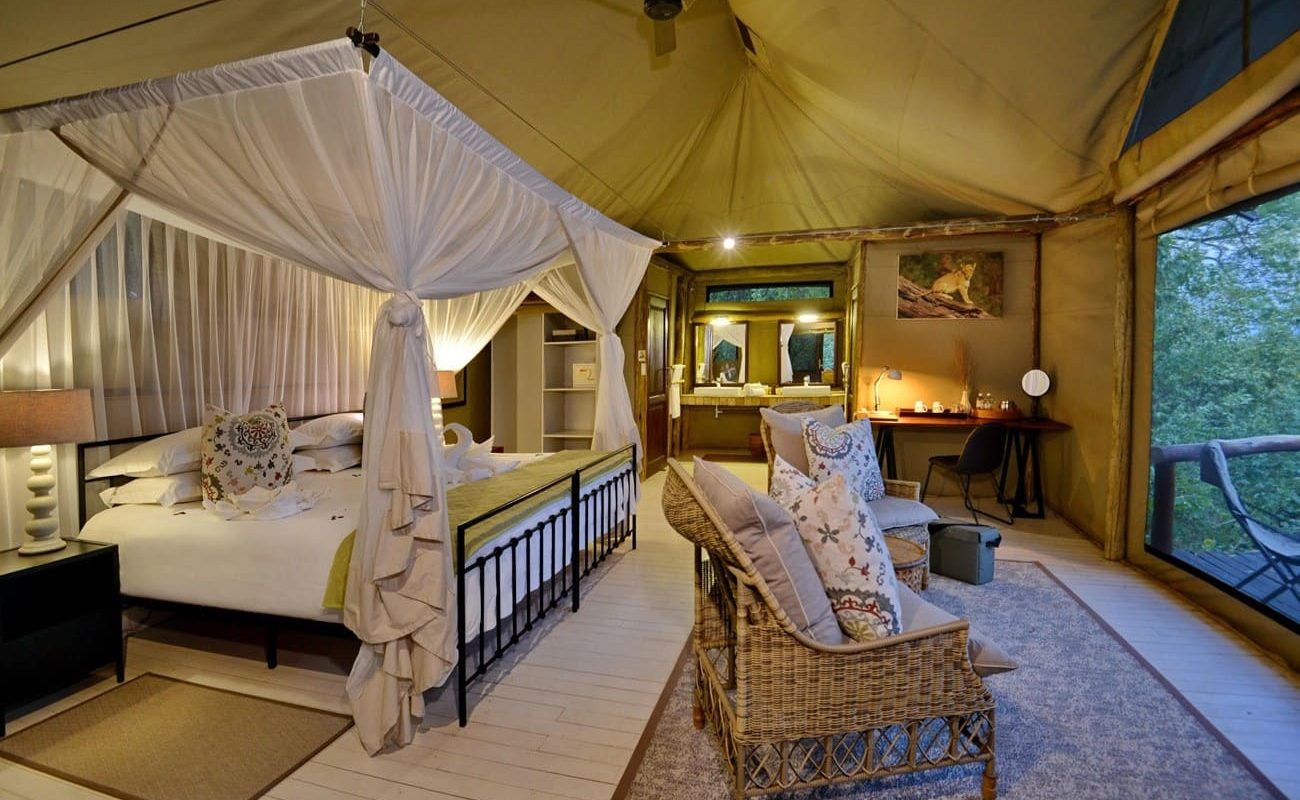 Chalet der Ghoha Hills Savuti Lodge