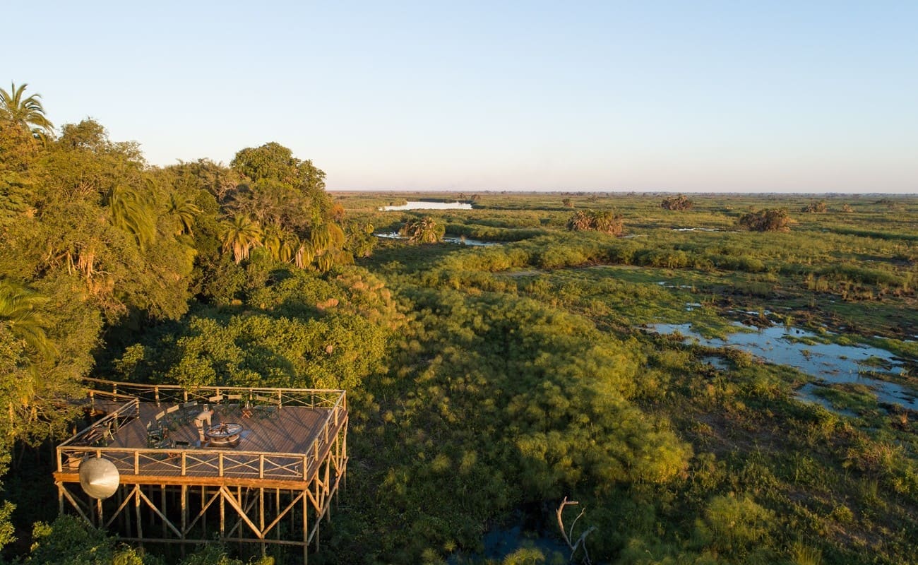 Deck Feuerstelle Setari Camp