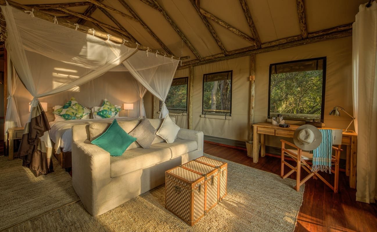 Zelt Setari Camp Okavango Delta