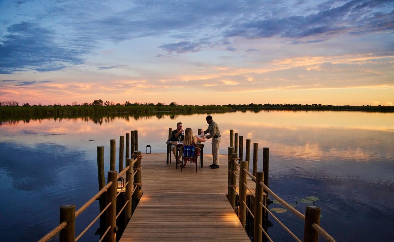 Privates Dinner Xugana Island Lodge