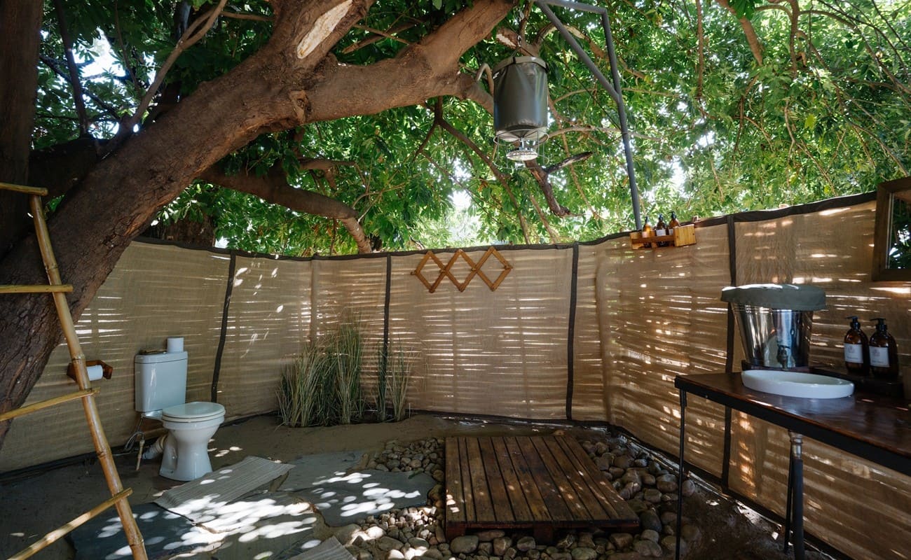 Badezimmer Zelt Chula