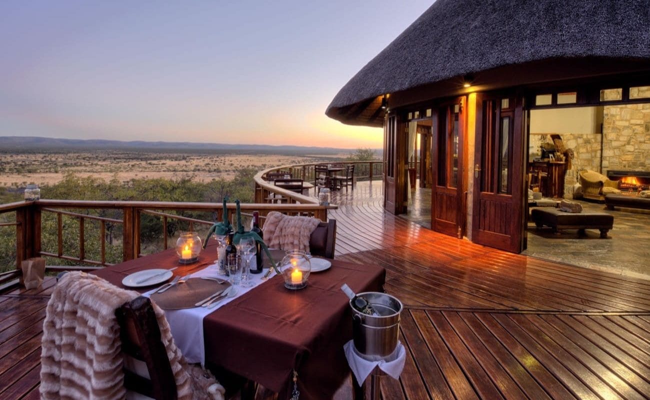 Etosha Mountain Lodge Dinner