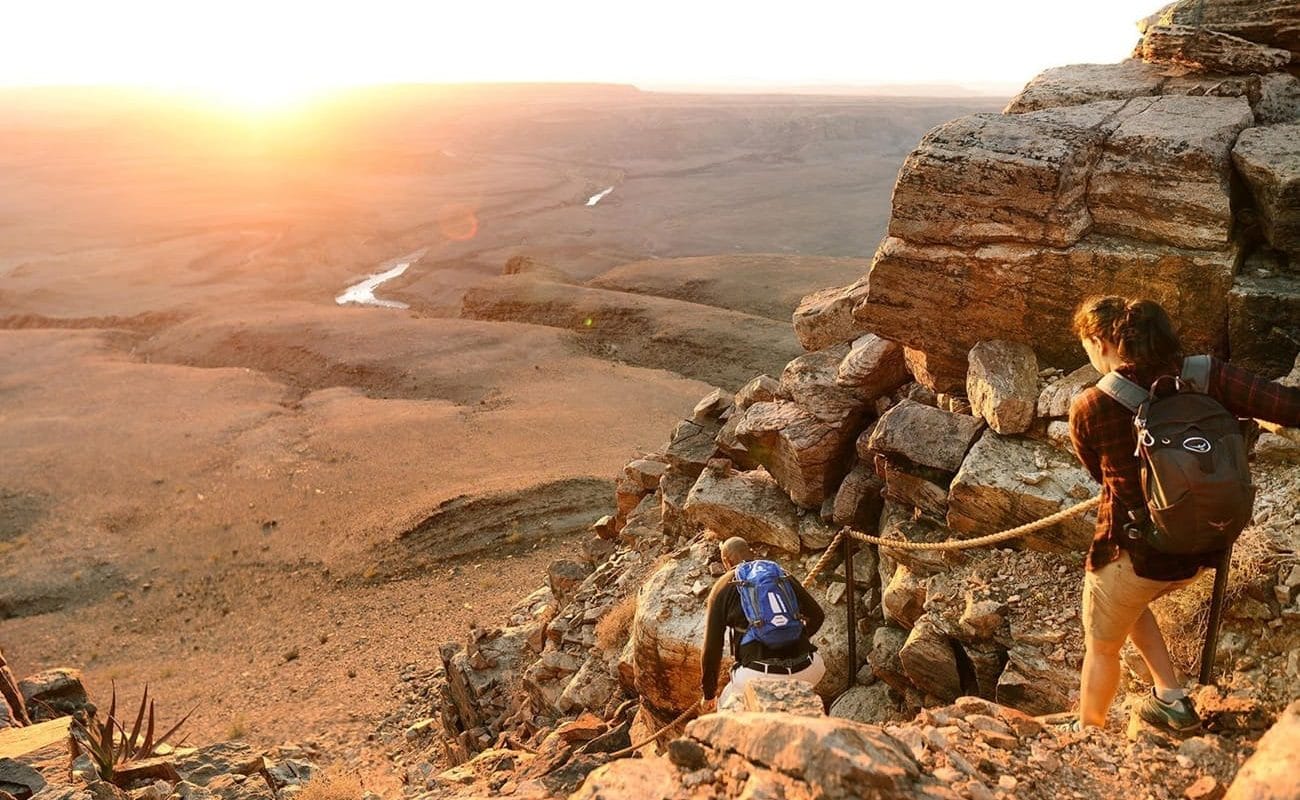 Wanderung am Fish River Canyon