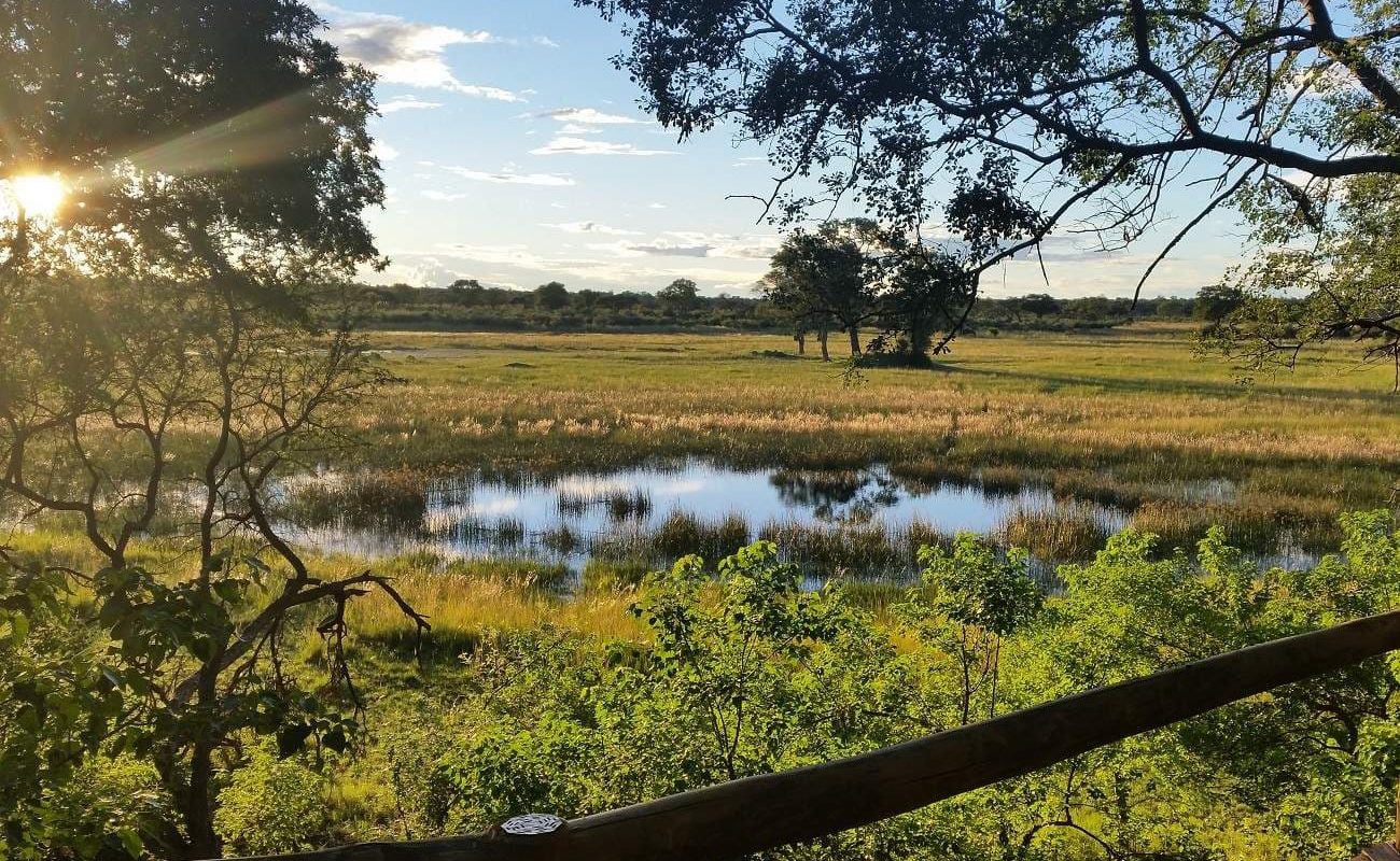 Ausblick von Nambwa Tented