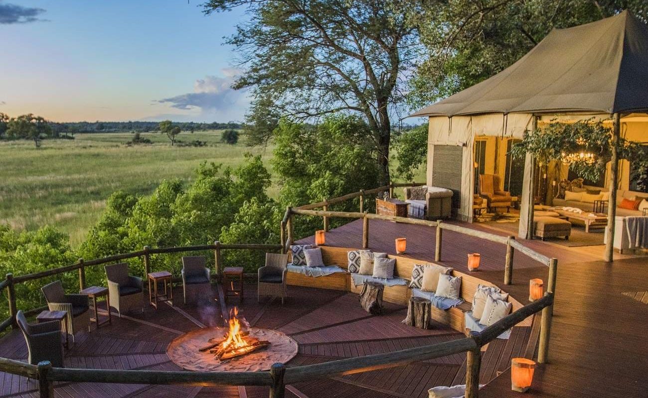 Haupthaus von Nambwa Tented