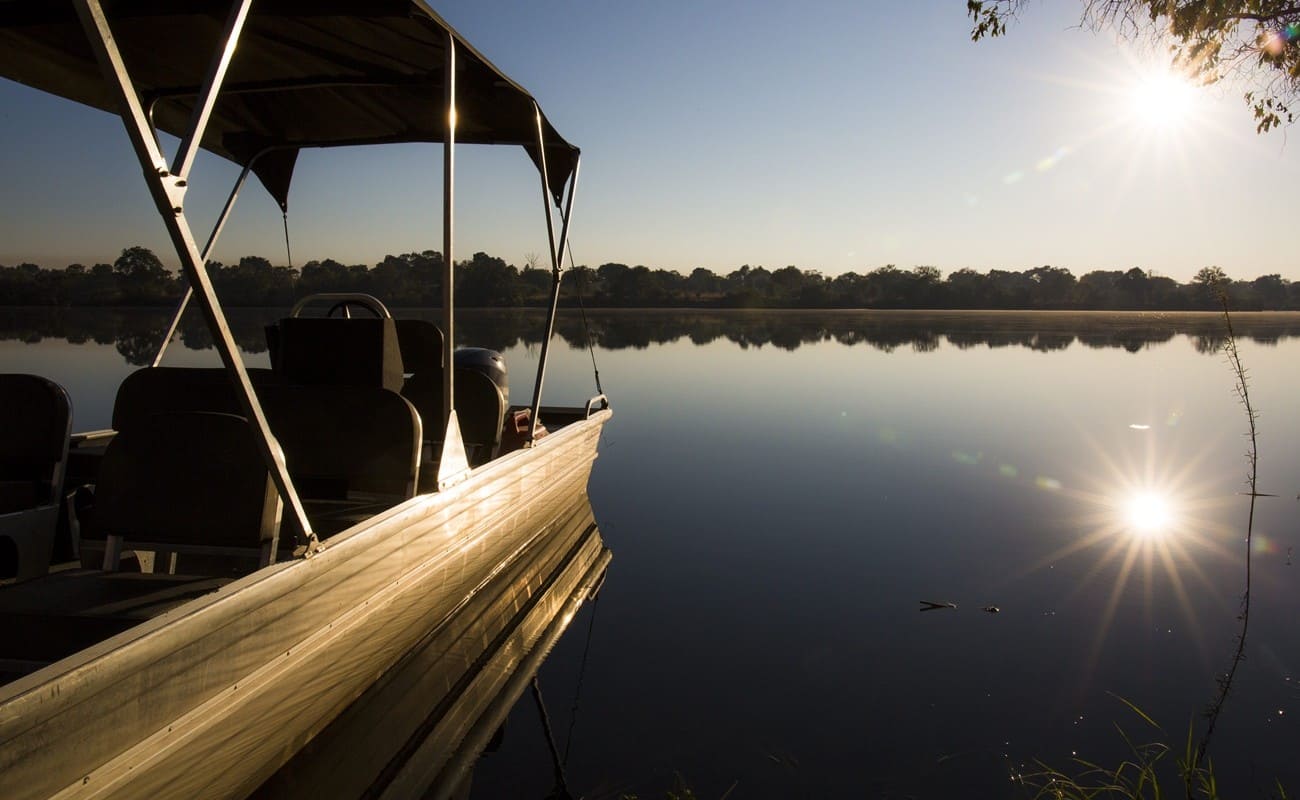 Höhepunkte Sambia Bootstour Kafue Bootstour im Kafue