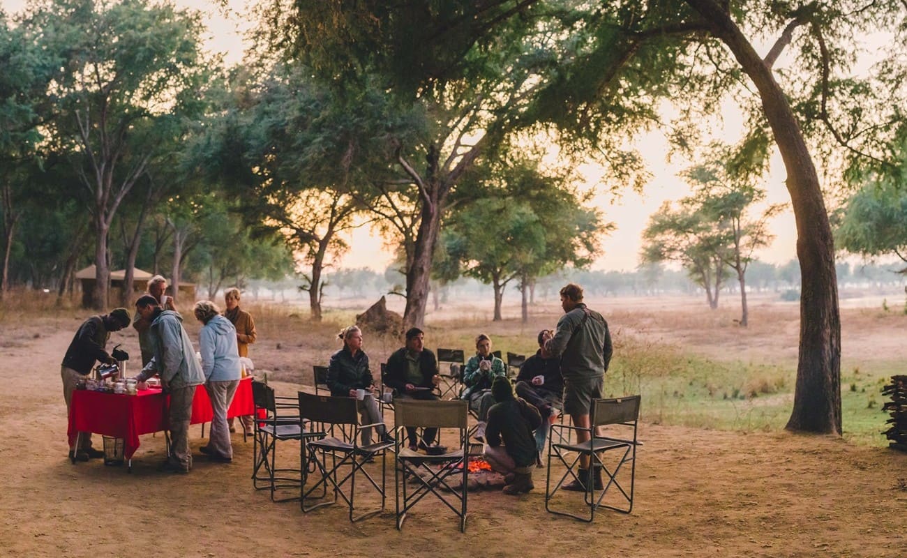 Höhepunkte Sambia Bushcamp Lower Zambezi Bushcamp Lower Zambezi