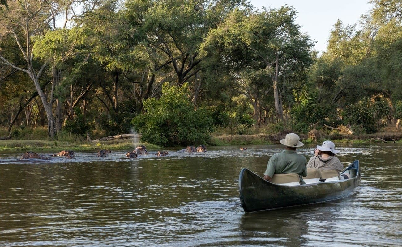 Höhepunkte Sambia Kanutour Lower Zambezi Kanutour Lower Zambezi