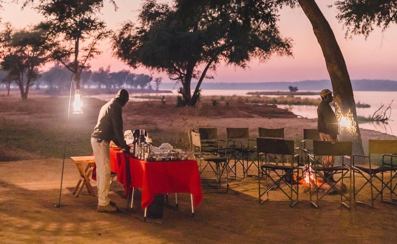 Kutali Camp Boma Boma des Kautali Camps