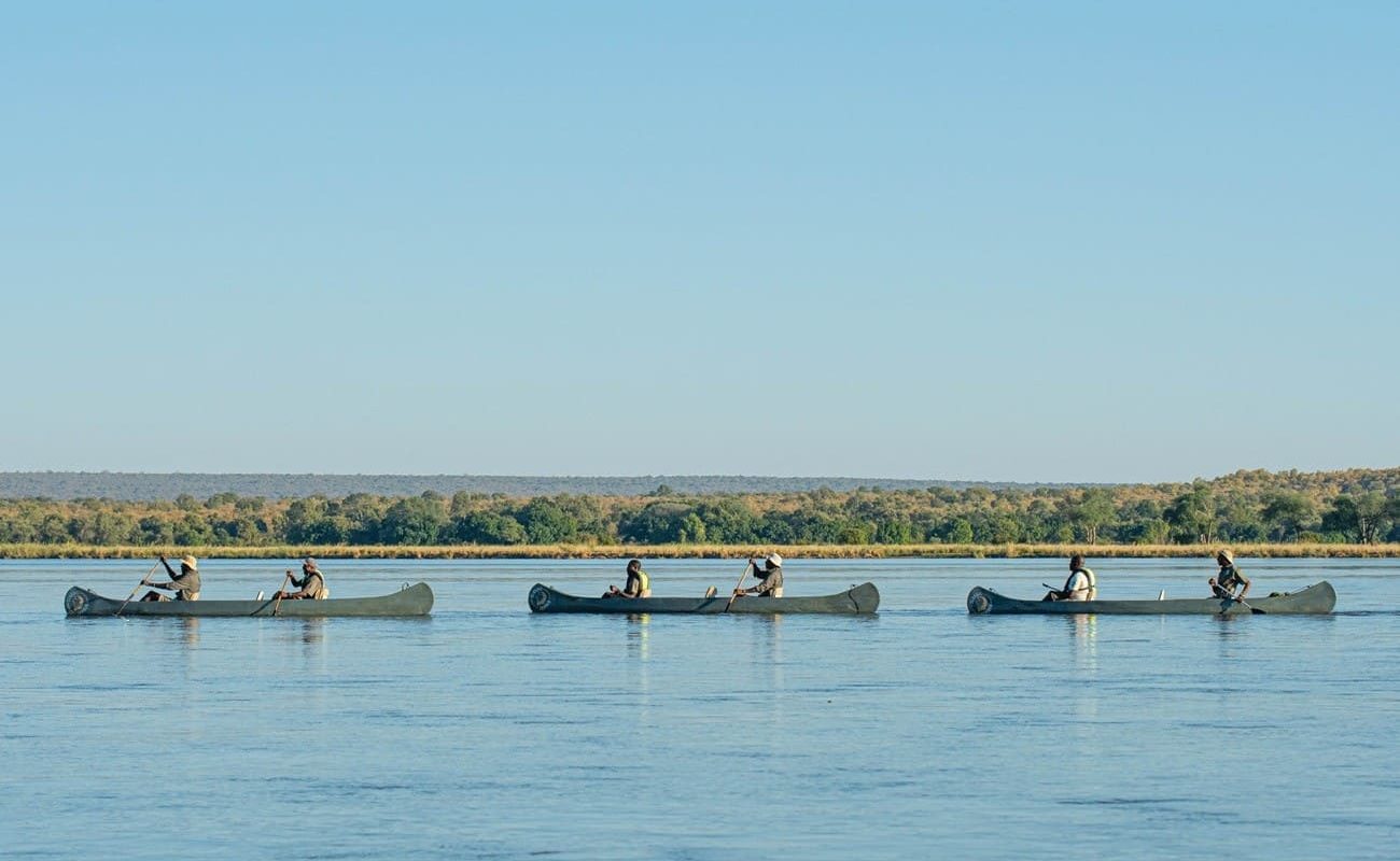 Kutali Camp Kanufahrt Bootstour beim Kutali Camp