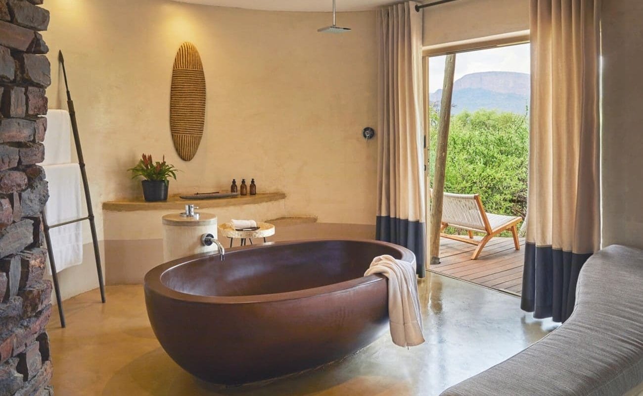 Badezimmer Luxuszelt Marataba