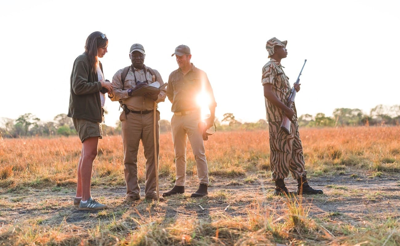 Musekese Camp Pirschwanderung Pirschwanderung Kafue Musekese Camp