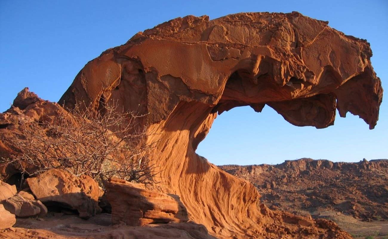 Tywyfelfontein im Damaraland