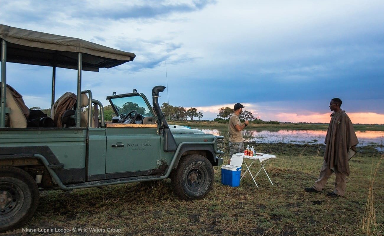 Nkasa Lupala Pirschfahrt Geländewagen Pirschfahrt Geländwagen Nkasa Lupala