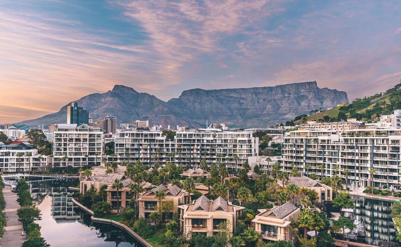 Blick auf den Tafelberg vom Marina Rise, One & Only Cape Town