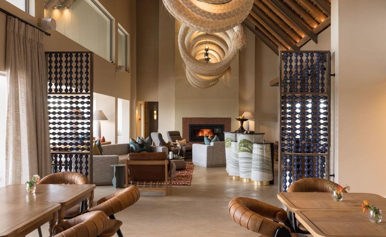 Sanbona Gondwana Family Lodge Lounge Lounge und Restaurant von Gondwana in Sanbona