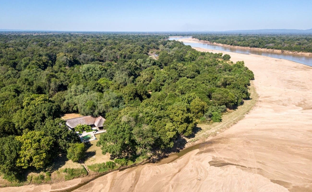 Landschaft am Luangwa River