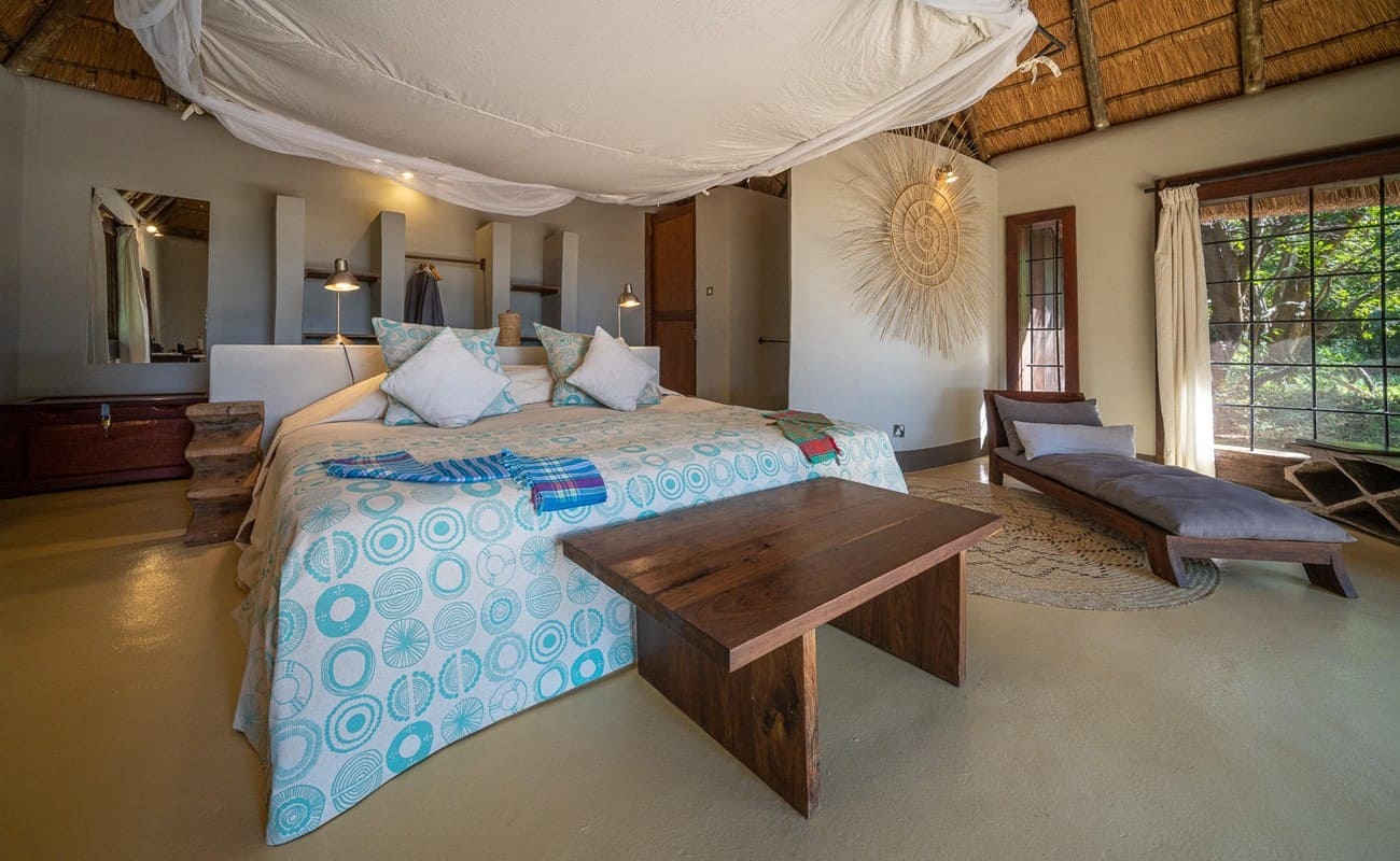 Chalet im Luangwa River Camp